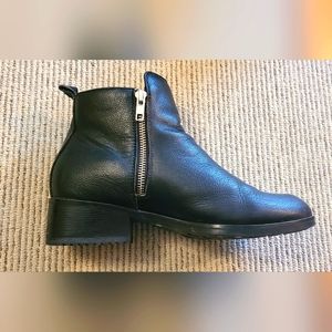 Cougar women genuine leather waterproof booties